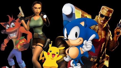 gaming characters of the 90s